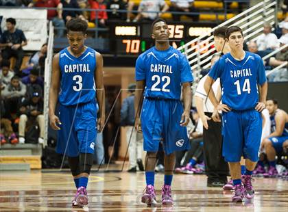 Thumbnail 3 in Bishop O'Dowd vs. Capital Christian (MaxPreps MLK Classic) photogallery.