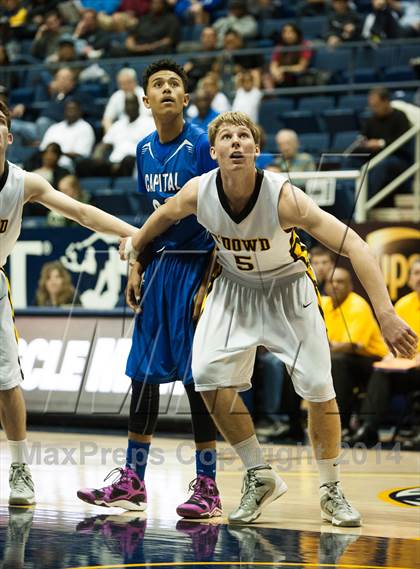 Thumbnail 2 in Bishop O'Dowd vs. Capital Christian (MaxPreps MLK Classic) photogallery.