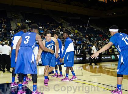 Thumbnail 1 in Bishop O'Dowd vs. Capital Christian (MaxPreps MLK Classic) photogallery.