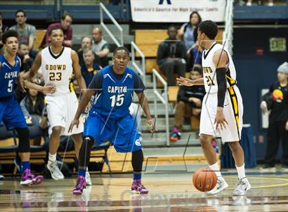 Thumbnail 2 in Bishop O'Dowd vs. Capital Christian (MaxPreps MLK Classic) photogallery.