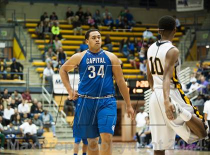 Thumbnail 2 in Bishop O'Dowd vs. Capital Christian (MaxPreps MLK Classic) photogallery.