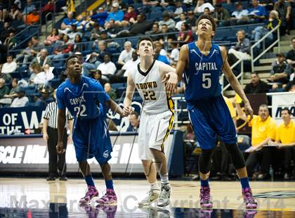 Thumbnail 3 in Bishop O'Dowd vs. Capital Christian (MaxPreps MLK Classic) photogallery.