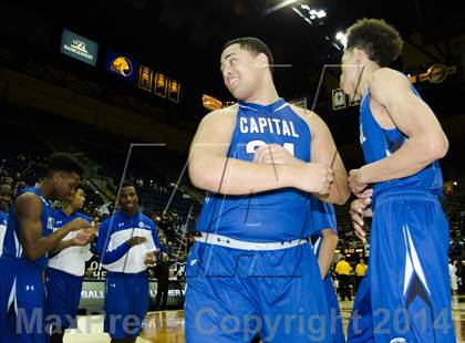 Thumbnail 2 in Bishop O'Dowd vs. Capital Christian (MaxPreps MLK Classic) photogallery.