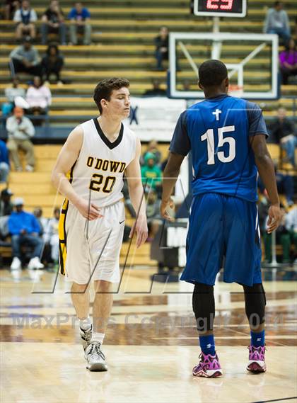 Thumbnail 3 in Bishop O'Dowd vs. Capital Christian (MaxPreps MLK Classic) photogallery.
