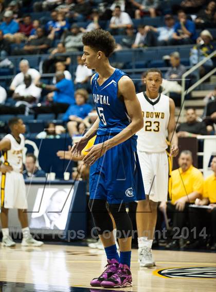 Thumbnail 2 in Bishop O'Dowd vs. Capital Christian (MaxPreps MLK Classic) photogallery.