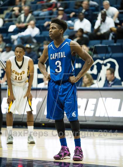 Thumbnail 3 in Bishop O'Dowd vs. Capital Christian (MaxPreps MLK Classic) photogallery.
