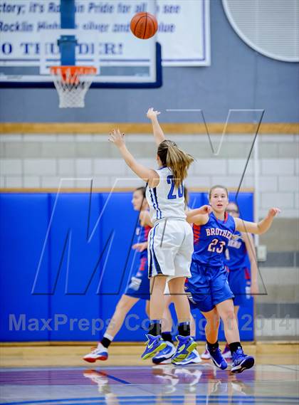 Thumbnail 3 in Christian Brothers vs Rocklin (Sasha Brown Memorial Tournament) photogallery.