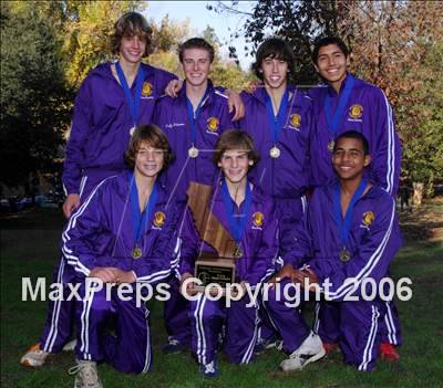 Thumbnail 3 in CIF State Cross Country Championships (D5 Boys) photogallery.