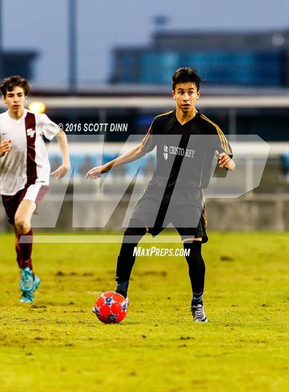 Thumbnail 2 in St. Francis vs Cristo Rey (Avaya High School Series) photogallery.
