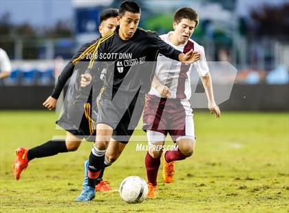 Thumbnail 2 in St. Francis vs Cristo Rey (Avaya High School Series) photogallery.