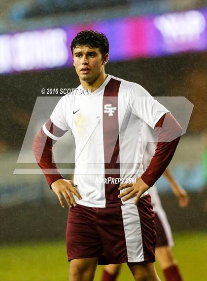 Thumbnail 2 in St. Francis vs Cristo Rey (Avaya High School Series) photogallery.
