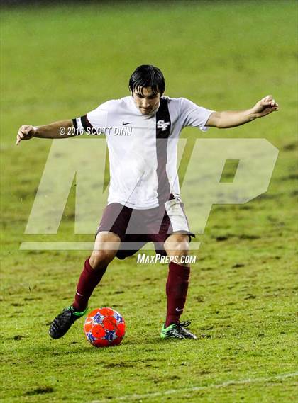 Thumbnail 1 in St. Francis vs Cristo Rey (Avaya High School Series) photogallery.