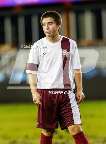 Thumbnail 3 in St. Francis vs Cristo Rey (Avaya High School Series) photogallery.
