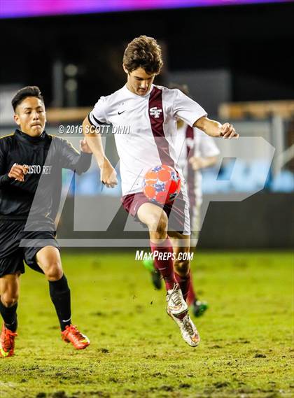Thumbnail 3 in St. Francis vs Cristo Rey (Avaya High School Series) photogallery.