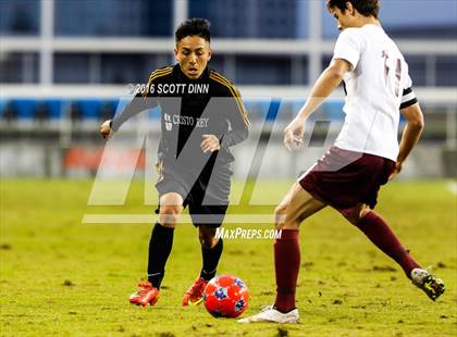 Thumbnail 1 in St. Francis vs Cristo Rey (Avaya High School Series) photogallery.