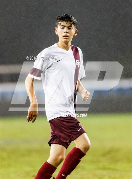 Thumbnail 2 in St. Francis vs Cristo Rey (Avaya High School Series) photogallery.