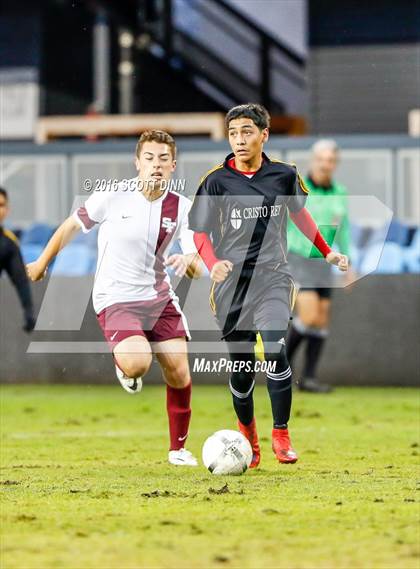 Thumbnail 3 in St. Francis vs Cristo Rey (Avaya High School Series) photogallery.