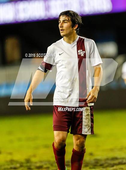 Thumbnail 2 in St. Francis vs Cristo Rey (Avaya High School Series) photogallery.