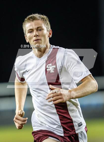 Thumbnail 1 in St. Francis vs Cristo Rey (Avaya High School Series) photogallery.