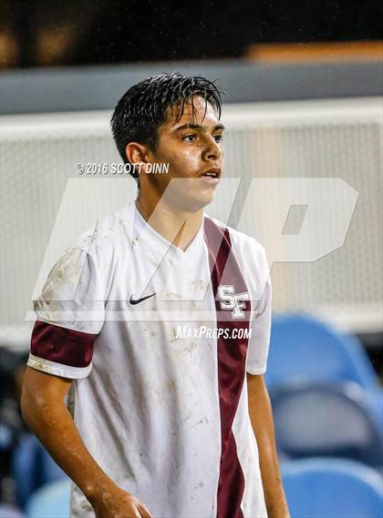 Thumbnail 1 in St. Francis vs Cristo Rey (Avaya High School Series) photogallery.