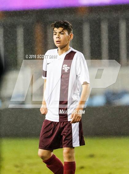 Thumbnail 1 in St. Francis vs Cristo Rey (Avaya High School Series) photogallery.