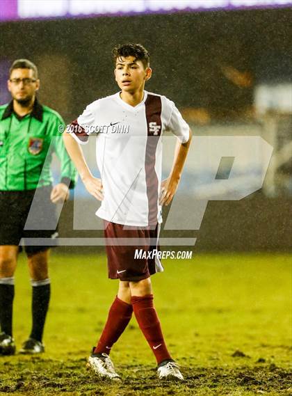 Thumbnail 3 in St. Francis vs Cristo Rey (Avaya High School Series) photogallery.