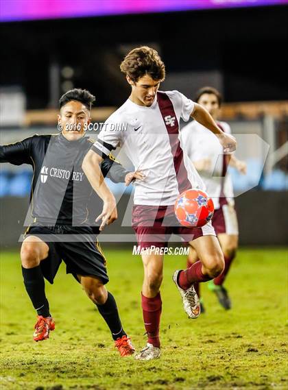 Thumbnail 1 in St. Francis vs Cristo Rey (Avaya High School Series) photogallery.