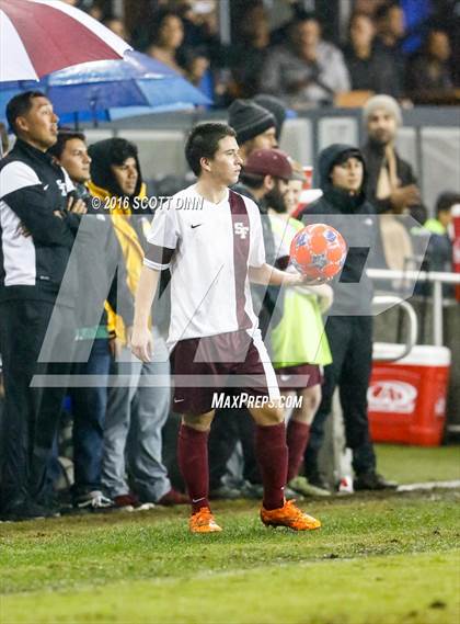 Thumbnail 2 in St. Francis vs Cristo Rey (Avaya High School Series) photogallery.