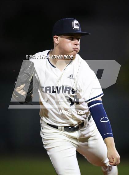 Thumbnail 2 in Calvary Christian Academy vs Spruce Creek (PBR Florida Preseason Classic) photogallery.