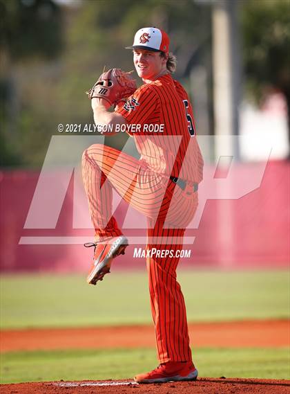 Thumbnail 2 in Calvary Christian Academy vs Spruce Creek (PBR Florida Preseason Classic) photogallery.