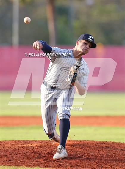 Thumbnail 2 in Calvary Christian Academy vs Spruce Creek (PBR Florida Preseason Classic) photogallery.