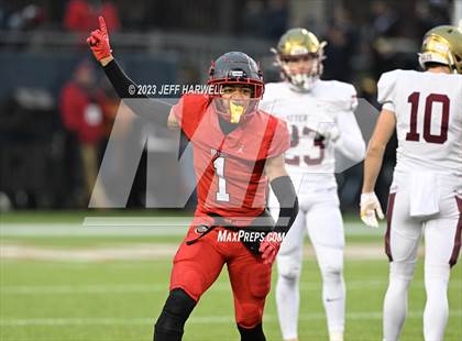 Thumbnail 1 in Bishop Watterson vs. Central Catholic (OHSAA D3 Final) photogallery.