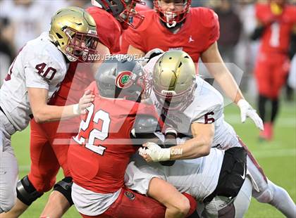 Thumbnail 2 in Bishop Watterson vs. Central Catholic (OHSAA D3 Final) photogallery.