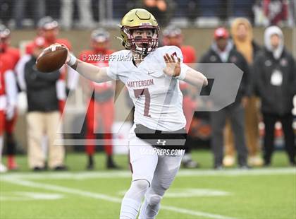 Thumbnail 1 in Bishop Watterson vs. Central Catholic (OHSAA D3 Final) photogallery.
