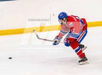 Thumbnail 3 in Northwood vs Mount St. Charles Academy (True Prep Cup Semifinal) photogallery.