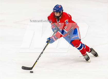Thumbnail 1 in Northwood vs Mount St. Charles Academy (True Prep Cup Semifinal) photogallery.