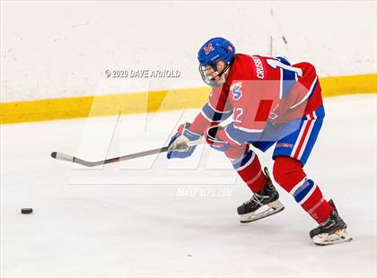 Thumbnail 1 in Northwood vs Mount St. Charles Academy (True Prep Cup Semifinal) photogallery.
