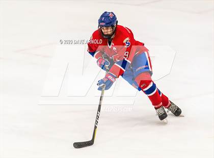 Thumbnail 3 in Northwood vs Mount St. Charles Academy (True Prep Cup Semifinal) photogallery.