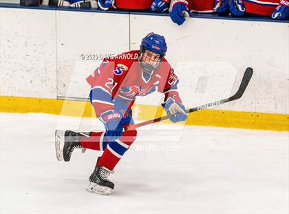 Thumbnail 3 in Northwood vs Mount St. Charles Academy (True Prep Cup Semifinal) photogallery.