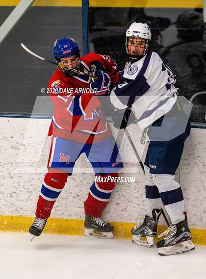 Thumbnail 2 in Northwood vs Mount St. Charles Academy (True Prep Cup Semifinal) photogallery.