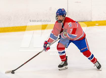 Thumbnail 2 in Northwood vs Mount St. Charles Academy (True Prep Cup Semifinal) photogallery.