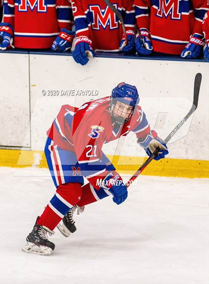 Thumbnail 1 in Northwood vs Mount St. Charles Academy (True Prep Cup Semifinal) photogallery.
