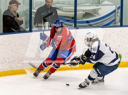 Thumbnail 2 in Northwood vs Mount St. Charles Academy (True Prep Cup Semifinal) photogallery.