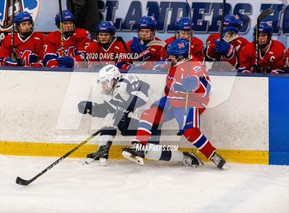 Thumbnail 3 in Northwood vs Mount St. Charles Academy (True Prep Cup Semifinal) photogallery.