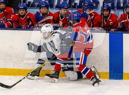 Thumbnail 2 in Northwood vs Mount St. Charles Academy (True Prep Cup Semifinal) photogallery.