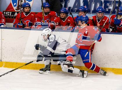 Thumbnail 1 in Northwood vs Mount St. Charles Academy (True Prep Cup Semifinal) photogallery.