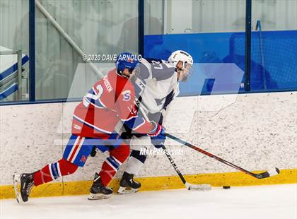 Thumbnail 2 in Northwood vs Mount St. Charles Academy (True Prep Cup Semifinal) photogallery.