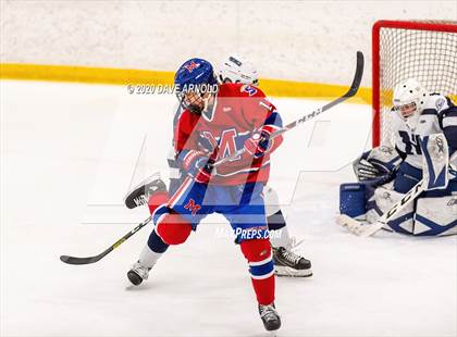 Thumbnail 2 in Northwood vs Mount St. Charles Academy (True Prep Cup Semifinal) photogallery.