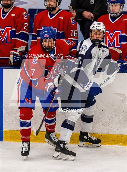 Thumbnail 2 in Northwood vs Mount St. Charles Academy (True Prep Cup Semifinal) photogallery.