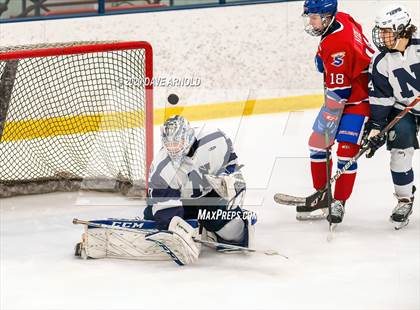 Thumbnail 3 in Northwood vs Mount St. Charles Academy (True Prep Cup Semifinal) photogallery.